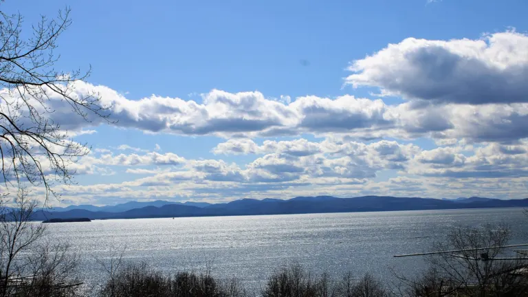 Lake Champlain seen from Burlington