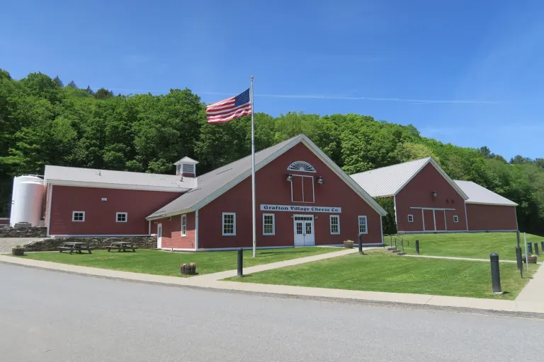 Grafton Village Cheese Company shop in Brattleboro, Vermont